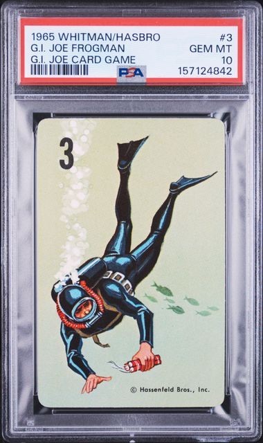 1965 Whitman/Hasbro G.I. Joe Frogman PSA 10 Gem Pop 1