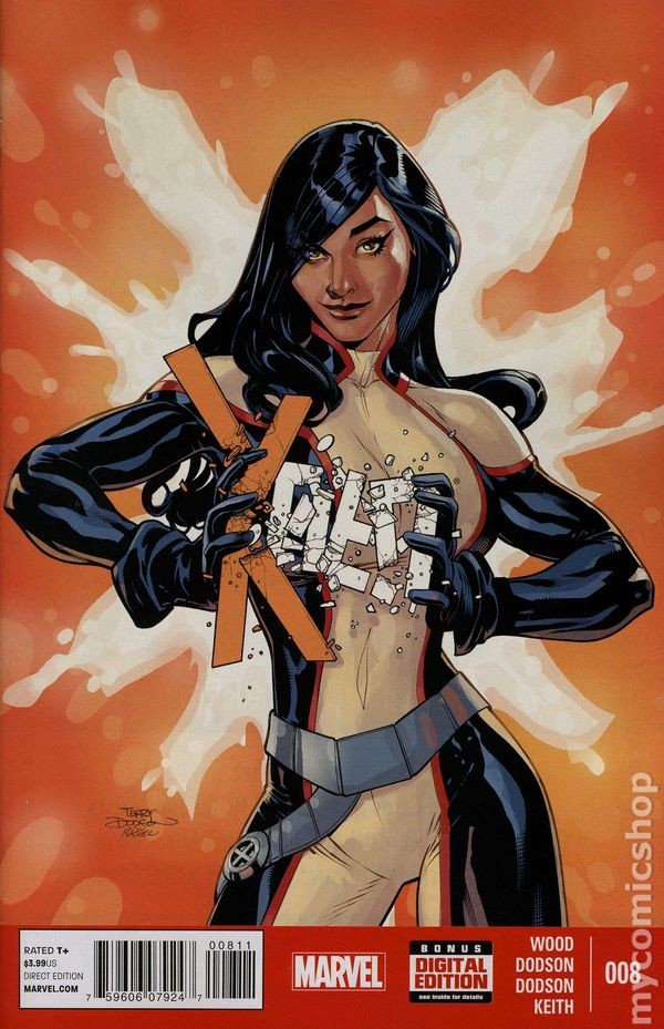 X-Men #8 VF 2014 immagine stock