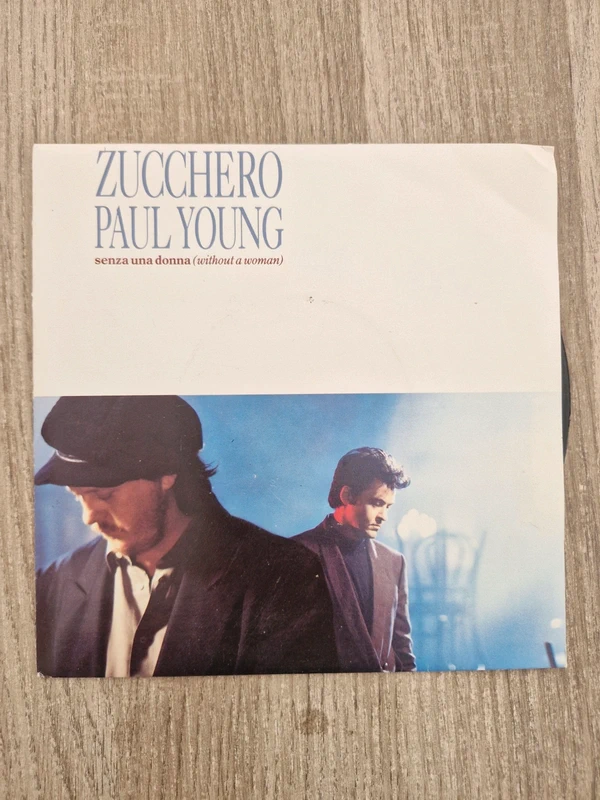 Vinyle 45T Paul Young et Zucchero