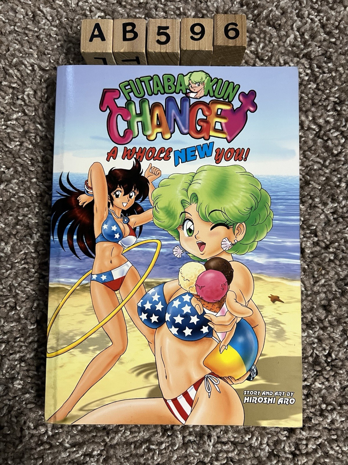 Futaba Kun Change Volume 1 Manga Hiroshi Aro Ironcat Studio Piega sul retro