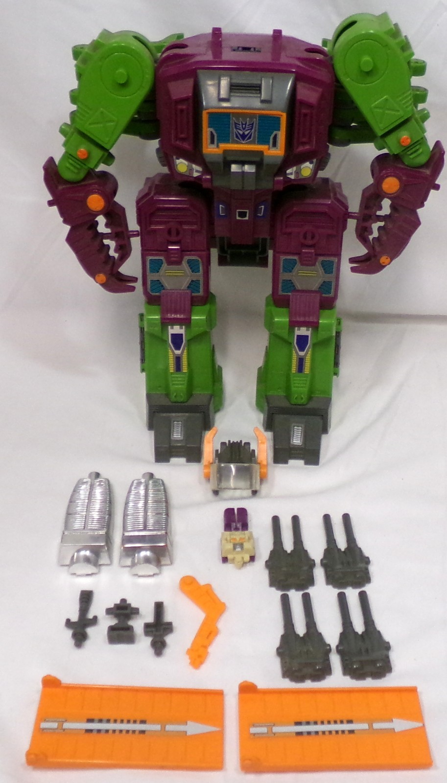 Vintage Scorponok G1 Transformers Headmasters 1987 Action Figure Hasbro