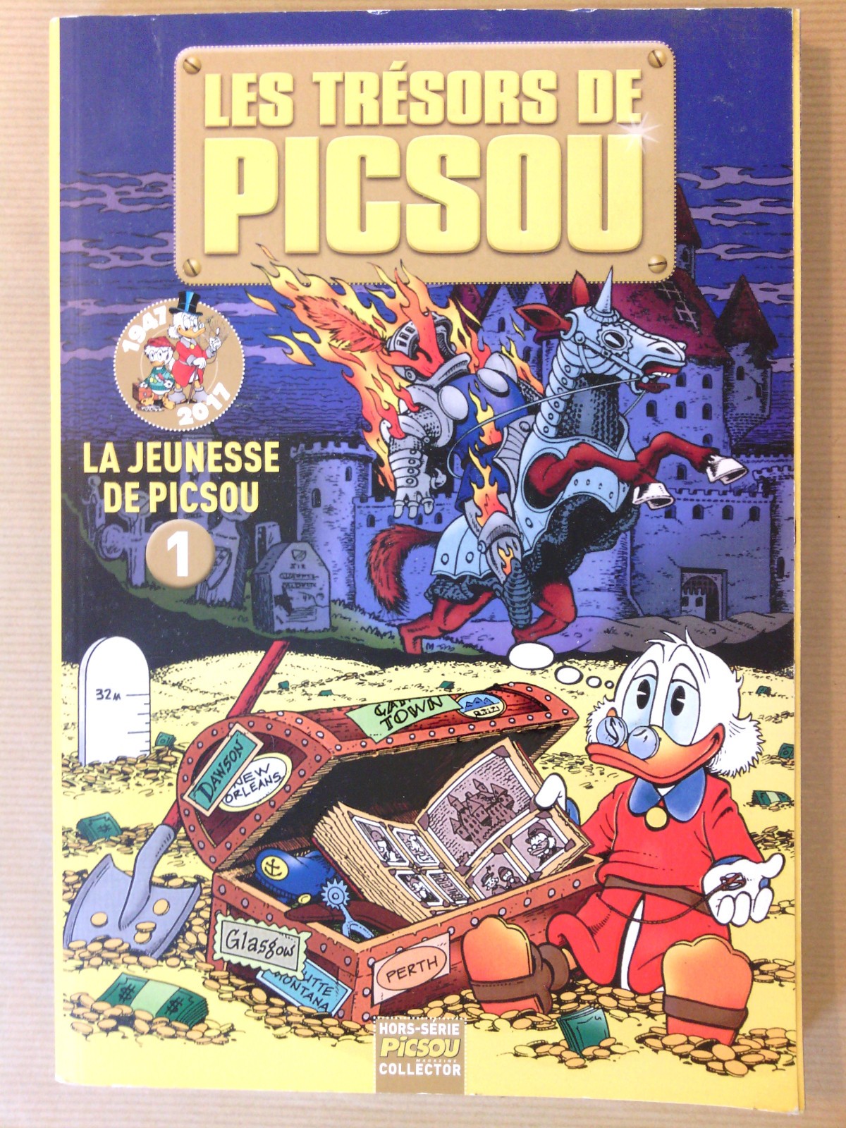 BD DISNEY / LA JEUNESSE DE PICSOU N° 1 / SANS STICKERS, SANS POSTER / TB ETAT