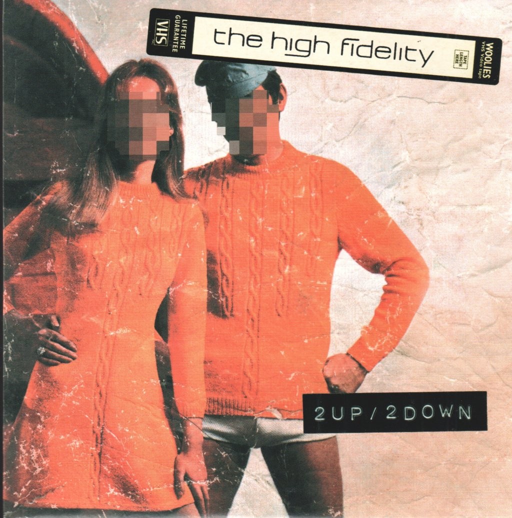 High Fidelity 2 Up 2 Down Vinile 7" Plastique UK 1999 FAKE101