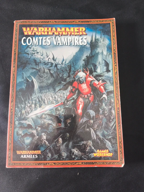Livre d armée Comtes Vampires Warhammer