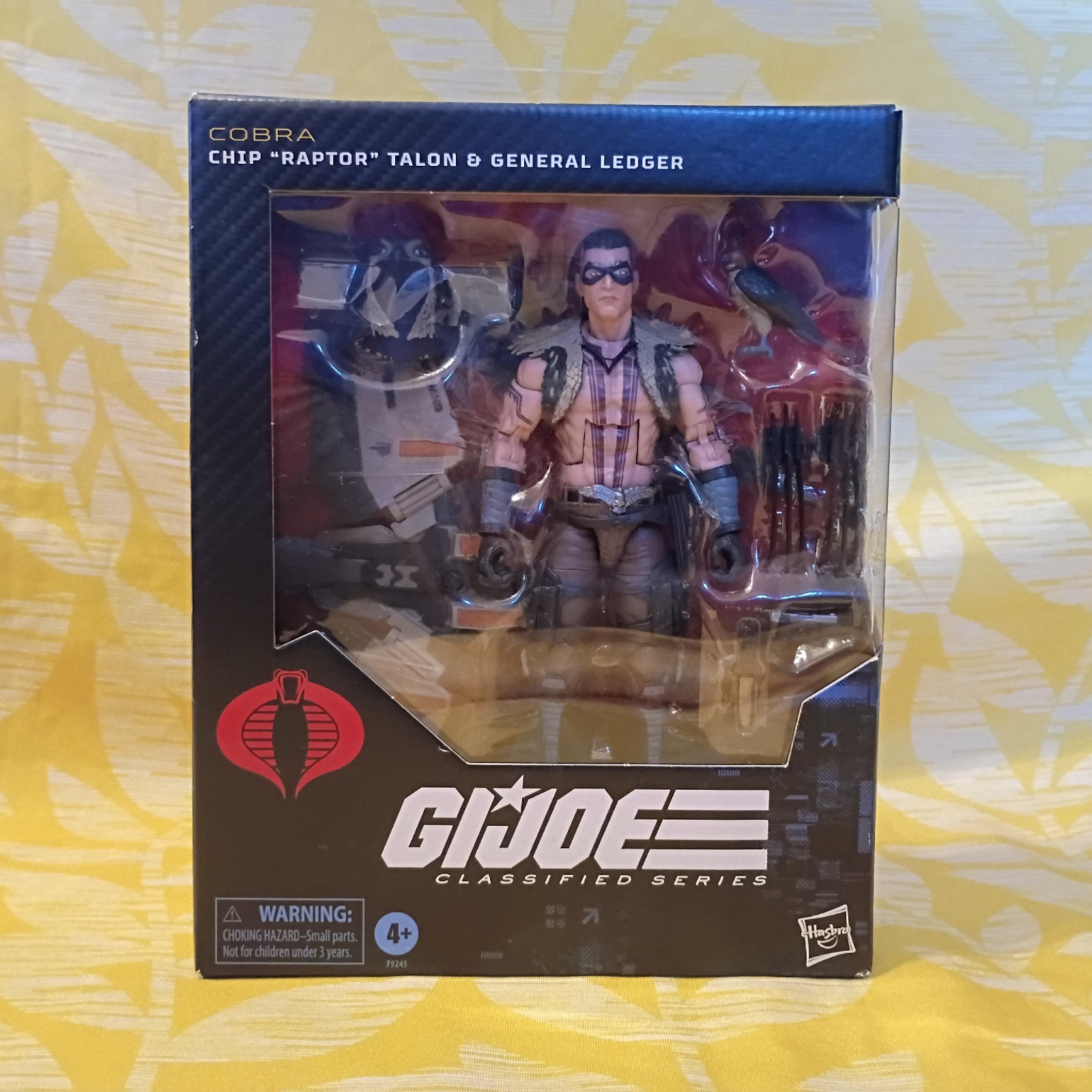 GI Joe Classified Series Raptor #139 Cobra Enemy Six Inch Action Figure Hasbro
