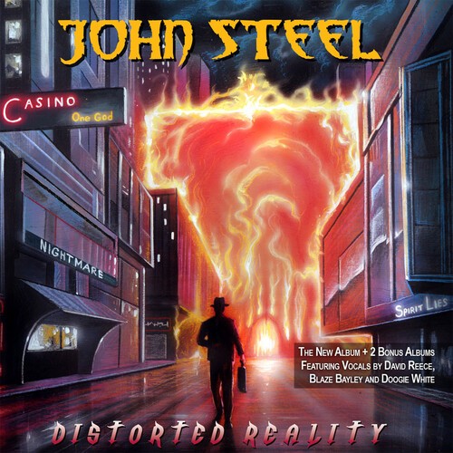 John Steel - Distorted Reality [New CD] With Booklet