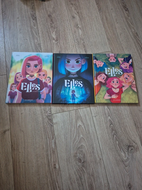 Bds Elles lot de 3 tomes
