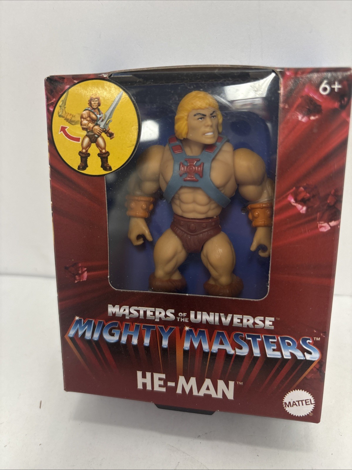 Masters Of The Universe Mighty Masters He-Man, Combine SHIP $1