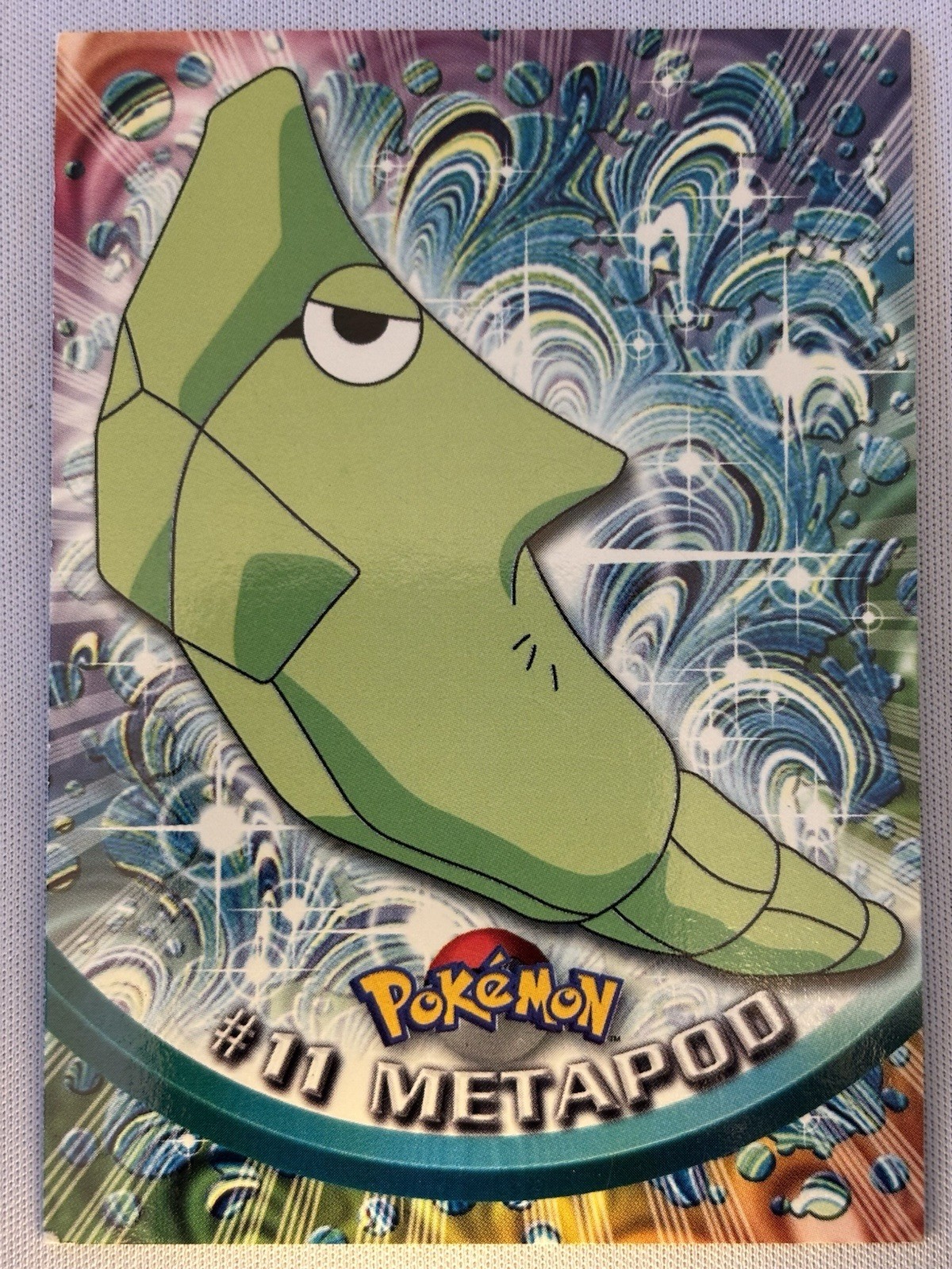 1999 Topps Pokemon Edizione TV Animazione Serie 1 #11 Metapod - LP