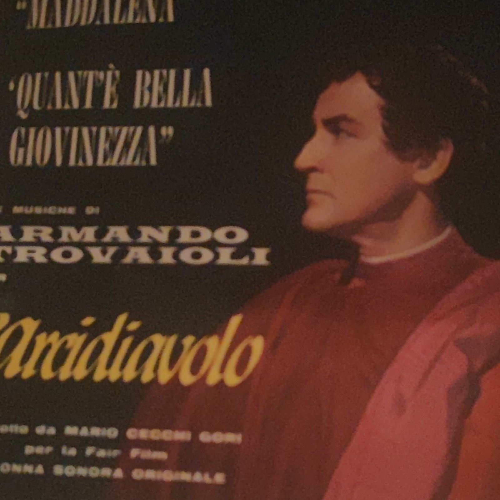 Armando Trovajoli Maddalena/Quant'è bella giovinezza 7" 45 giri OST Film