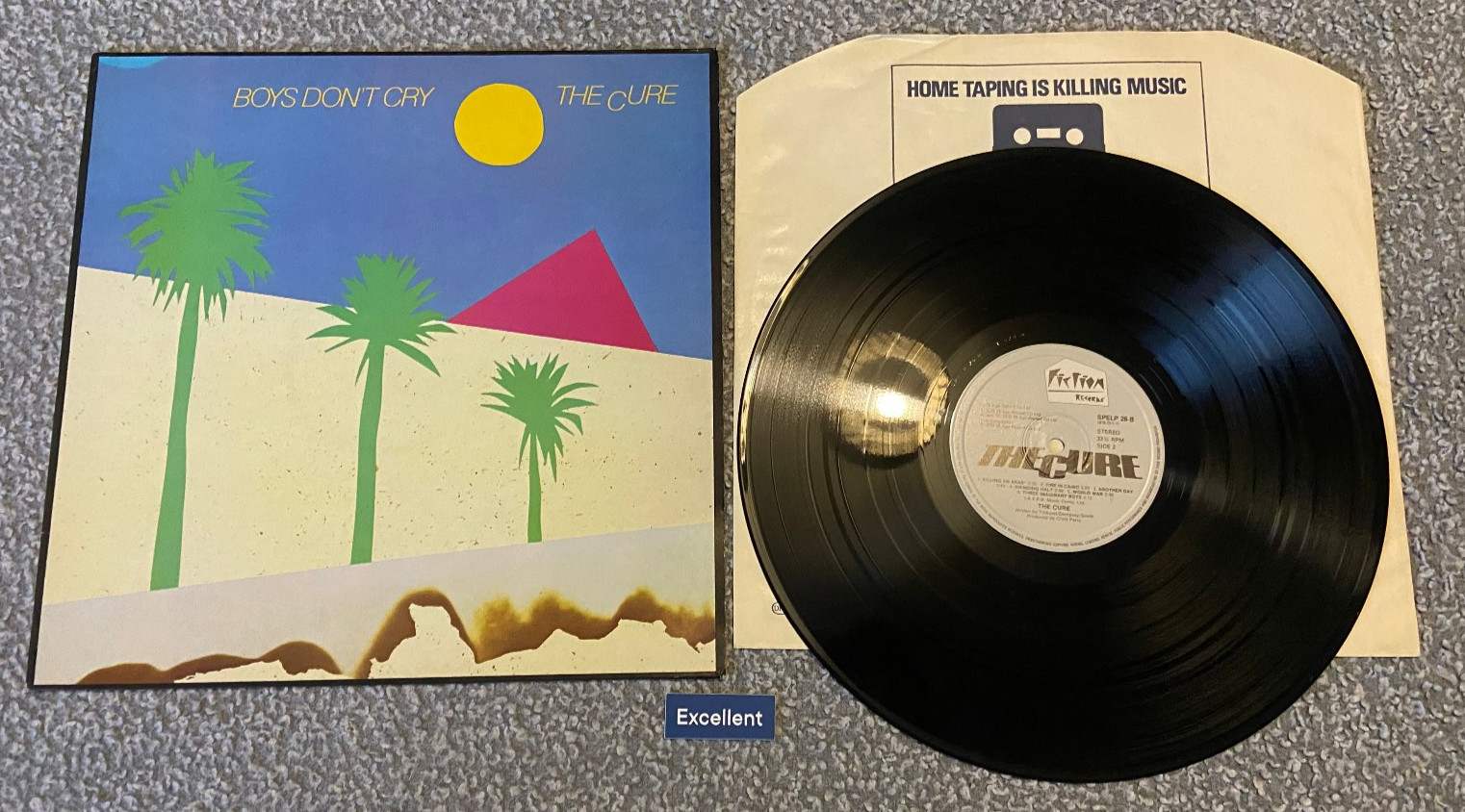 The Cure – Boys Don't Cry - 12" Vinyl - SPELP 26 (198^) - Excellent Condition
