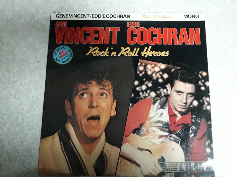 vends 33t gene vincent eddie cochran rock n roll heroes