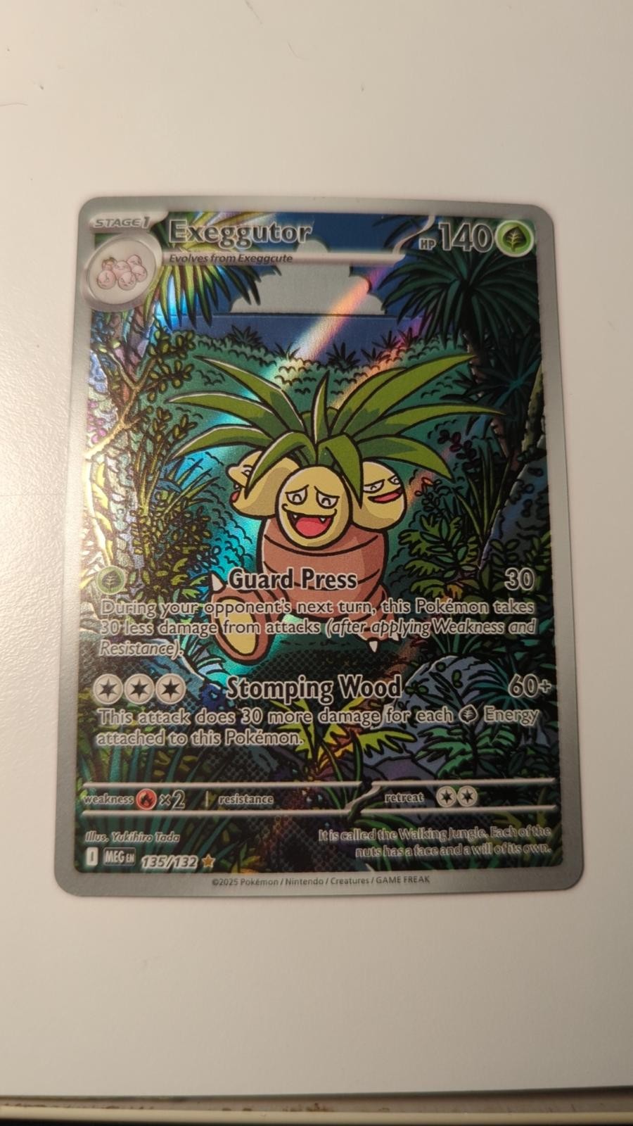 Exeggutor 135/132 Mega Evolution Holo