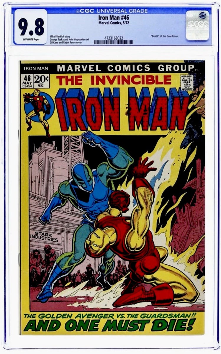 Iron Man #46 CGC 9.8 Marvel Comics