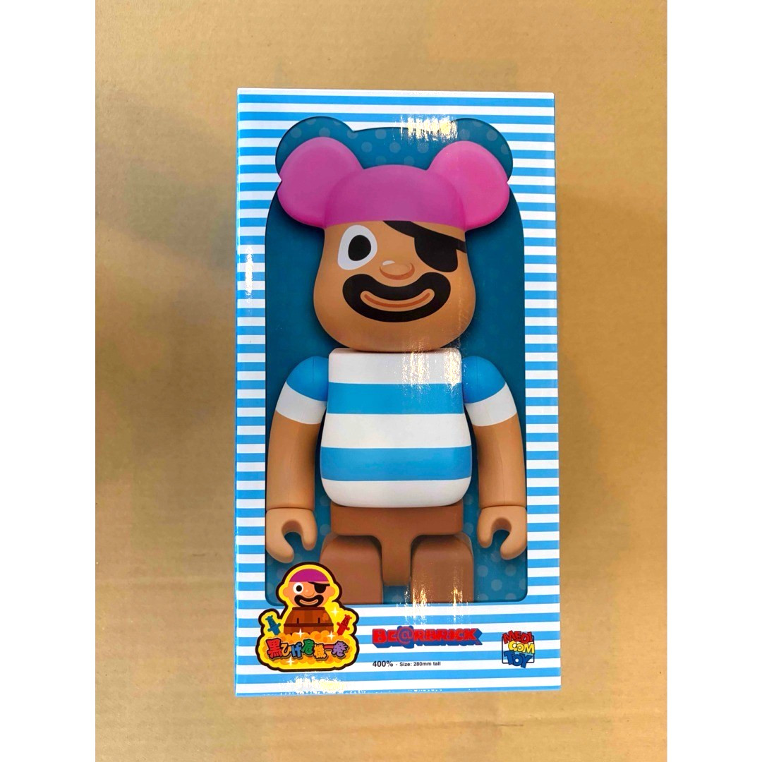 BE@RBRICK BLACKBEARD CRISIS 400% TOMY MEDICOM GIOCATTOLO 2026 Modellino GIAPPONE