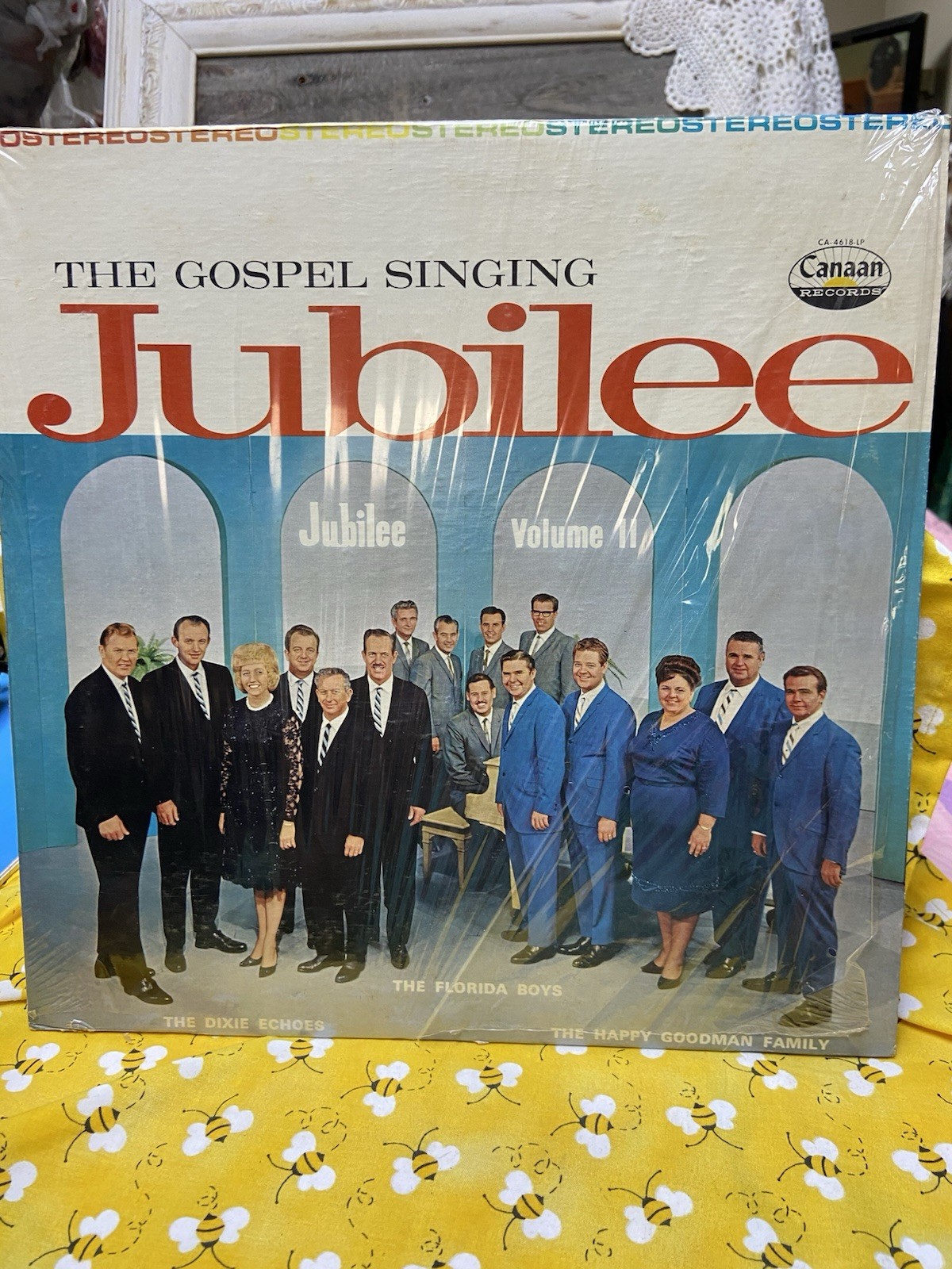 The Gospel Singing Jubilee Vol II Goodmans Florida Boys Dixie Echo LP 1966
