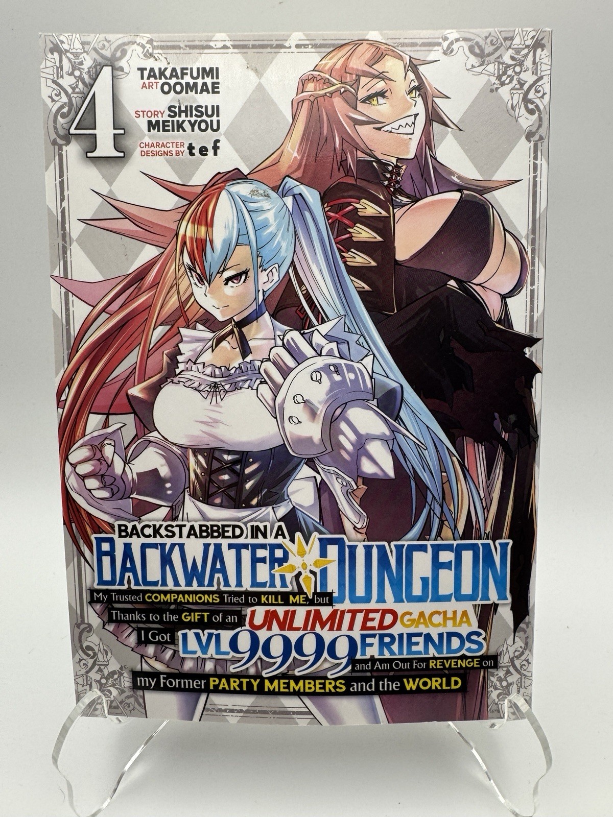 Backstabbed in a Backwater Dungeon Volume 4 Manga Vol Seven Seas [Inglese]