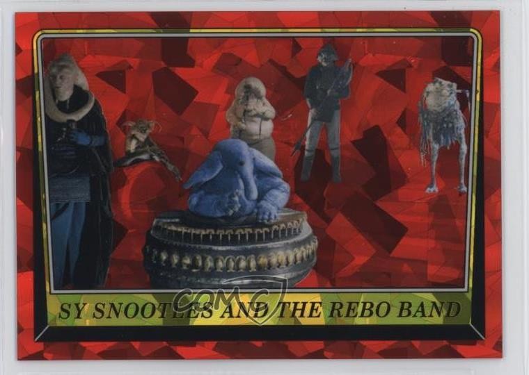 2023 Topps Chrome Sapphire Star Wars ROTJ Sy Snootles and The Rebo Band #20 2qw