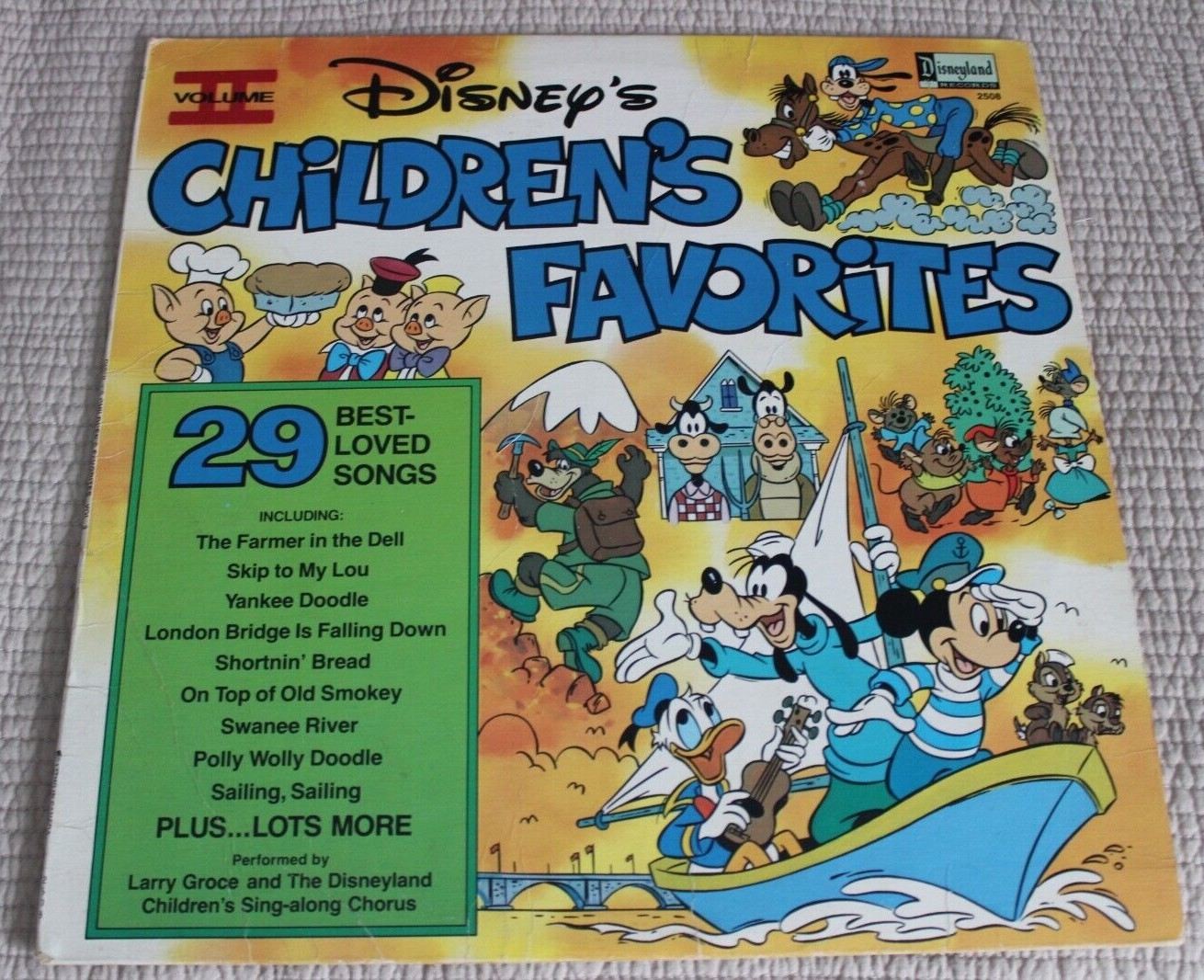 (WALT DISNEY) CHILDREN'S FAVORITES Vol.2 1979 (Disneyland/2508)