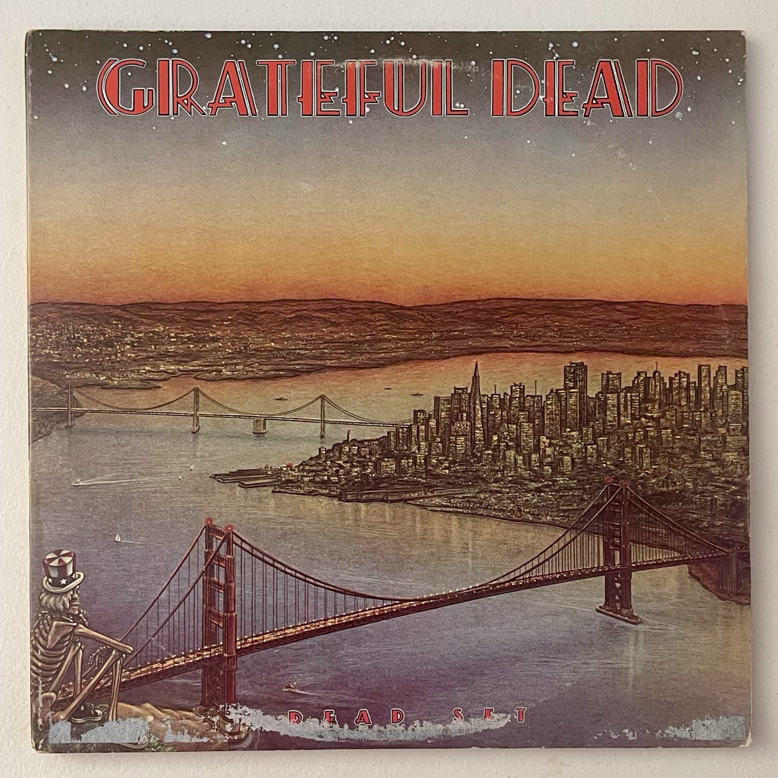 GRATEFUL DEAD DEAD SET (2x) 12” Vinyl Lp 1981 Arista Records AL98112