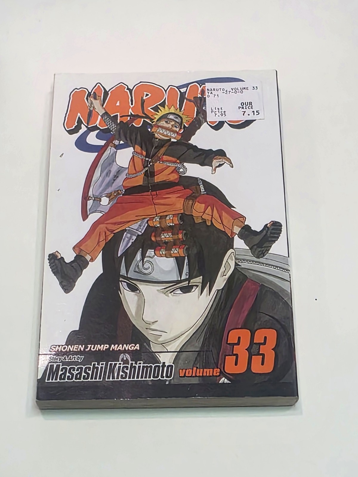Naruto vol. 33 Manga Inglese VIZ Shonen Jump Kishimoto La Missione Segreta