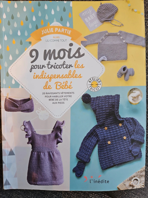 Livre tricot Les indispensables de bébé