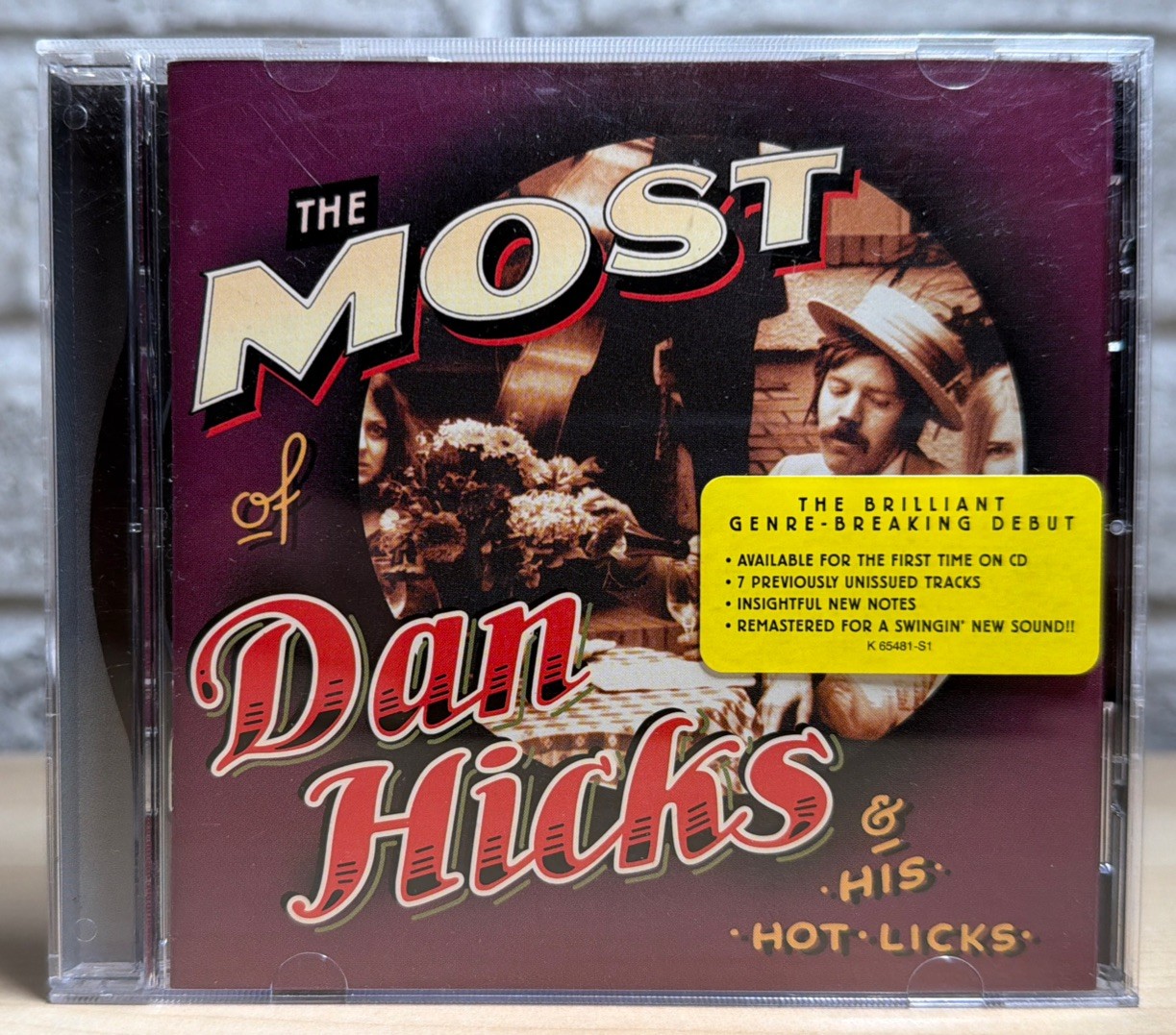 Most of Dan Hicks & His Hot Li by Dan Hicks & His Hot Licks (CD, 2001) MINTY