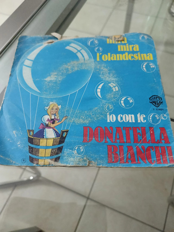 45 giri mira mira l'olandesina di Donatella Bianchi