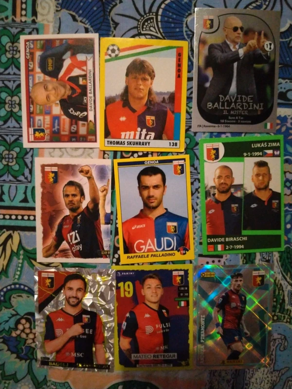 Genoa top player figurine panini calciatori