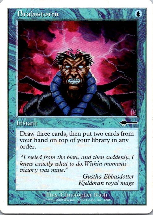  MTG Magic The Gathering Brainstorm Beatdown See Scan