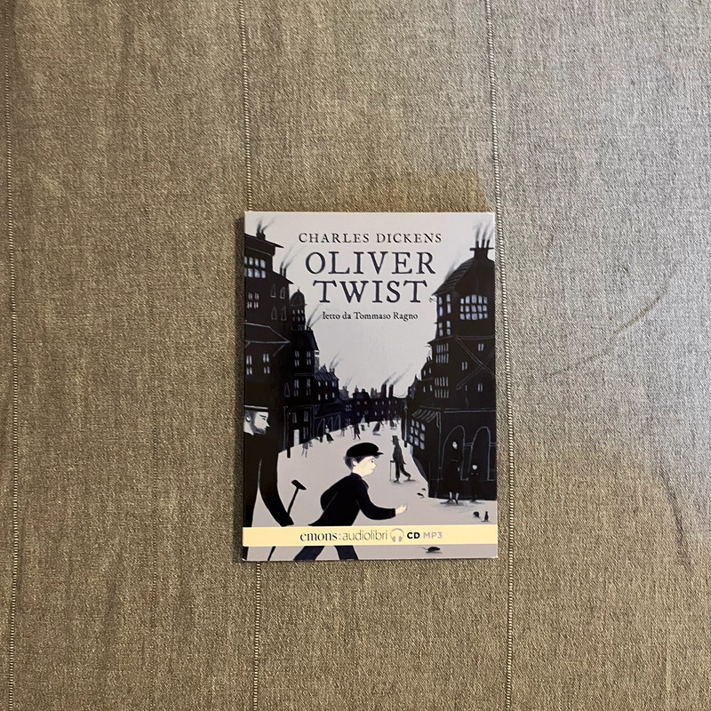 Oliver Twist audiolibro Emons 2 CD MP3 – Tommaso Ragno