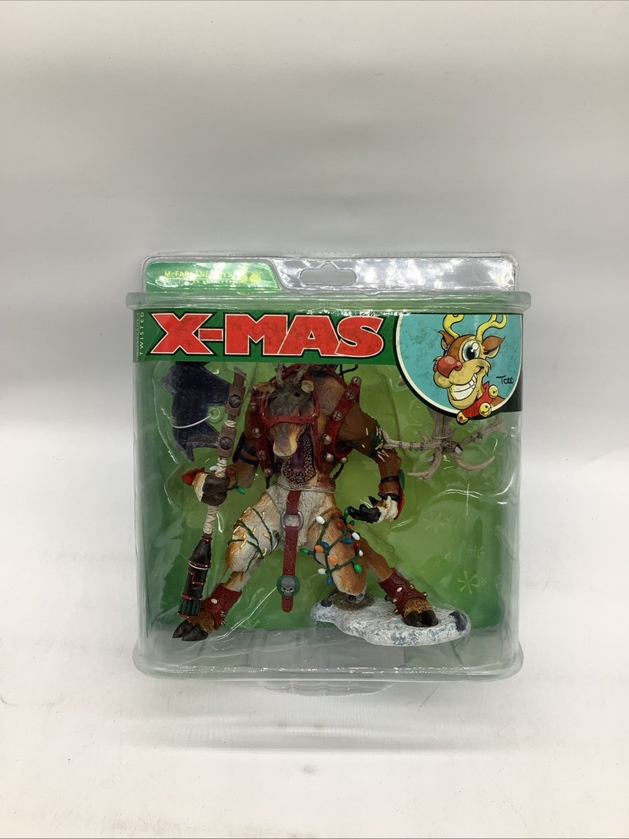 Reindeer Rudy TWISTED X-MAS McFarlane MOC NEW Sealed
