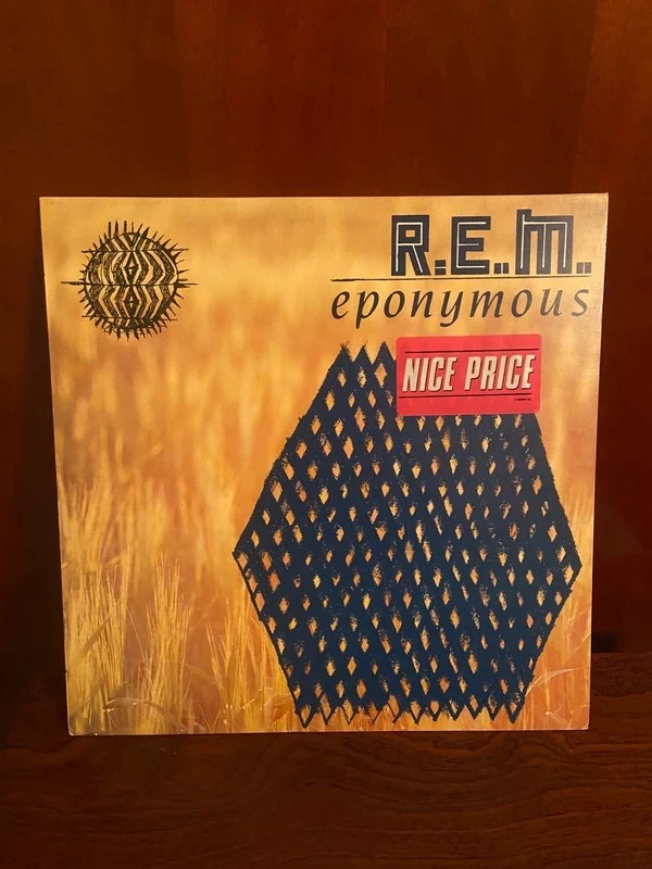Eponymous R.E.M Vinyl 1988 Original European First Press