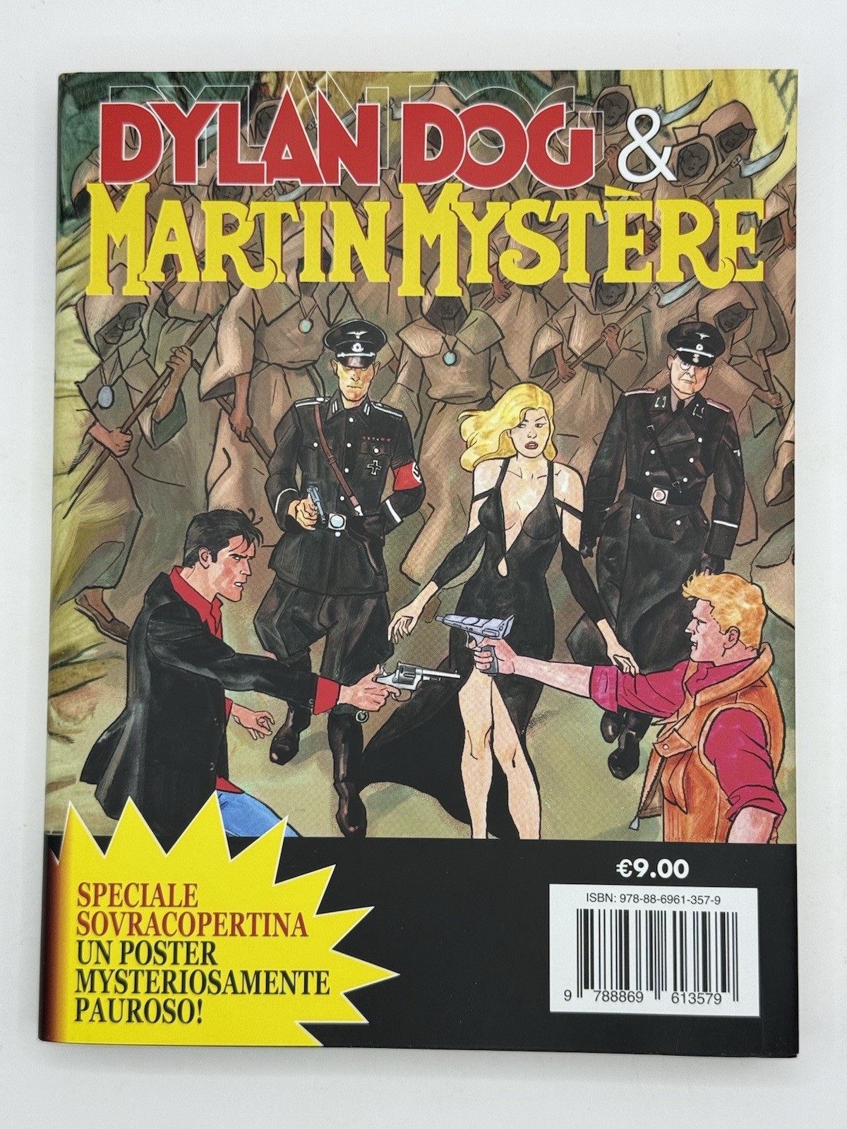DYLAN DOG & MARTIN MYSTERE L'Abisso del Male - VARIANT con Sovracopertina POSTER