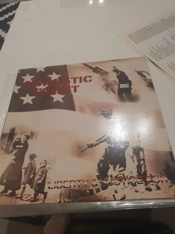 Agnostic Front Liberty& Justice For All Madball Cro Mags New York Hardcore
