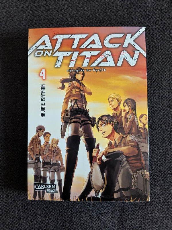 Attack on Titan Manga Band 4