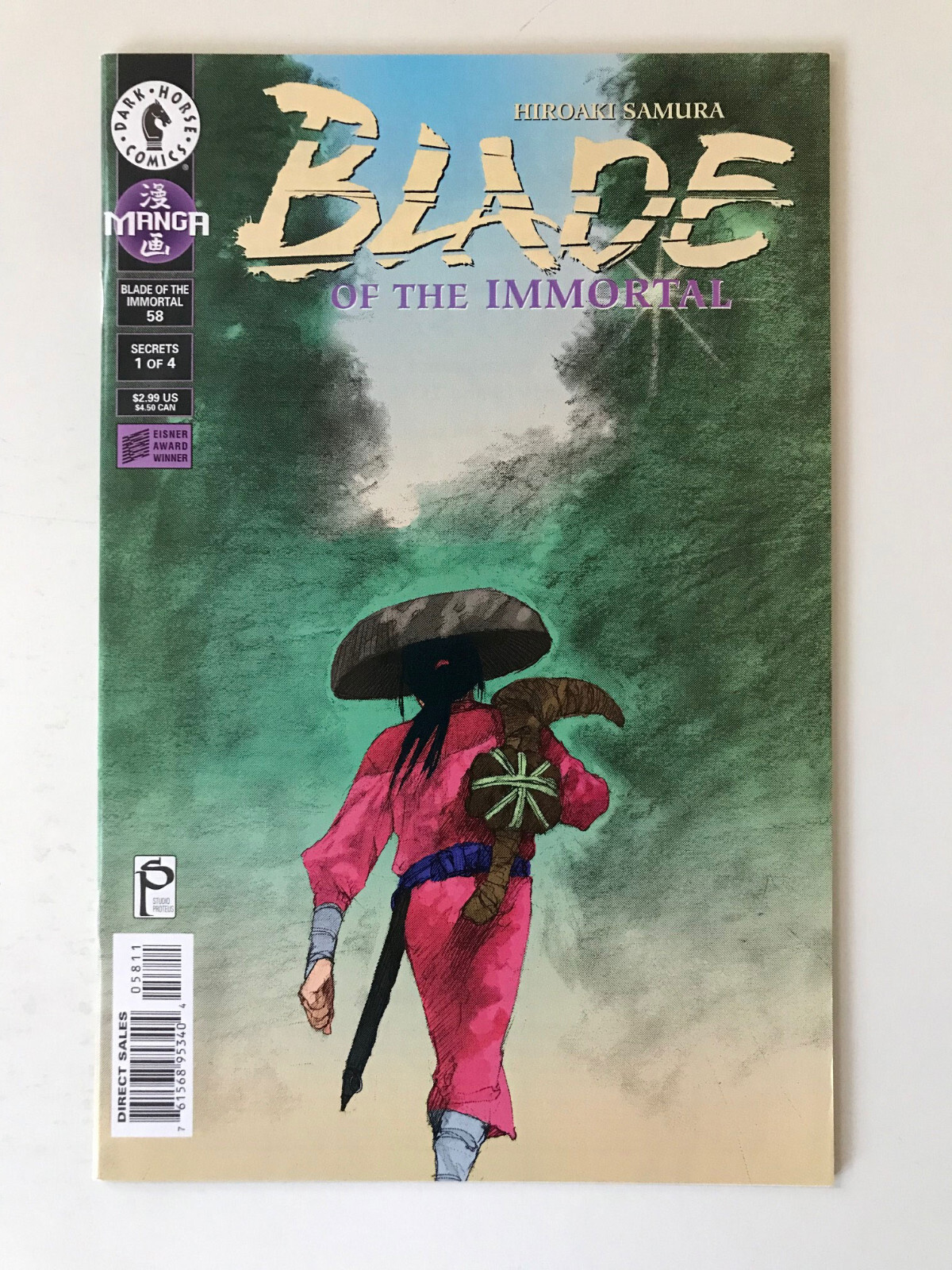 Blade of the Immortal #58 Dark Horse Comics Secrets 1/4 2001 Samura Manga MT BIN
