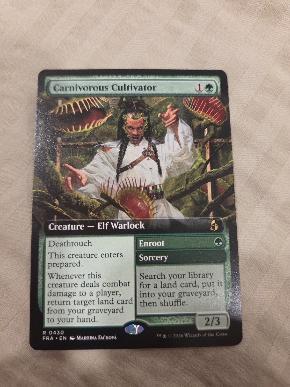 Carnivorous Cultivator (Extended Art) Reality Fracture Regular
