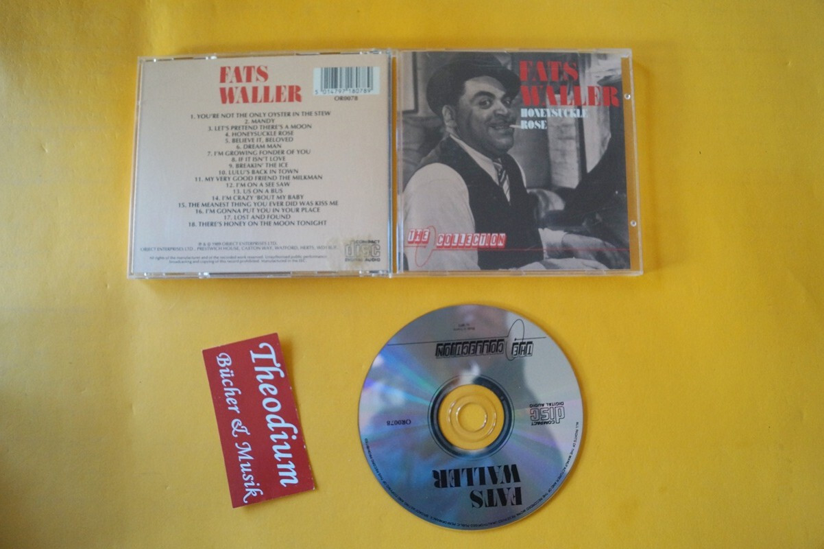 Fats Waller - Honeysuckle Rose (CD) (#2683)
