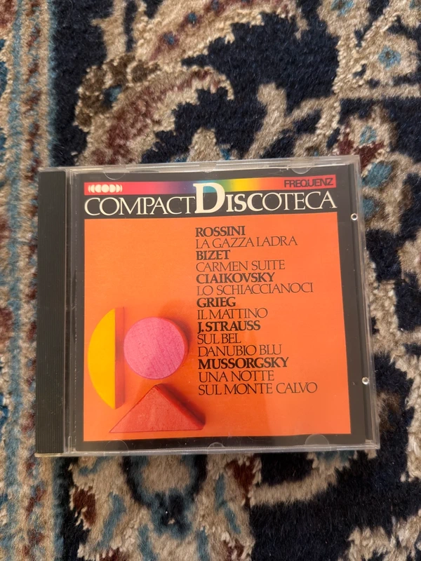 cd musica classica compact discoteca frequenz rossini bizet ciaikovsky