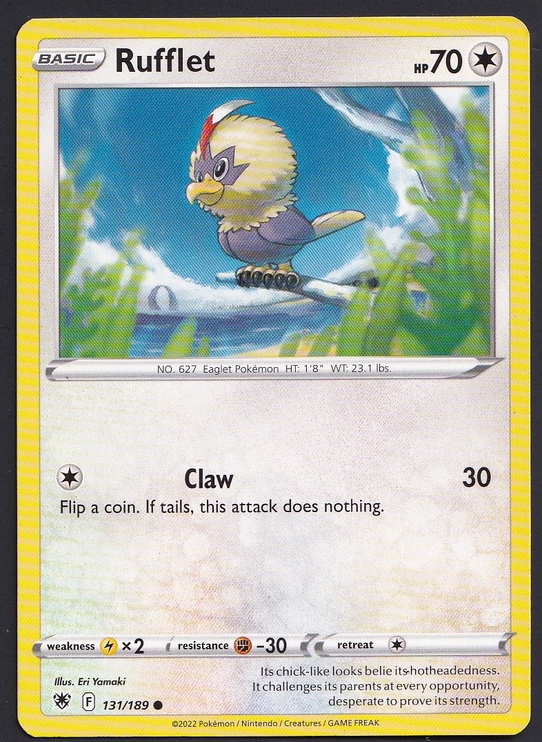 Rufflet 131/189 Pokémon