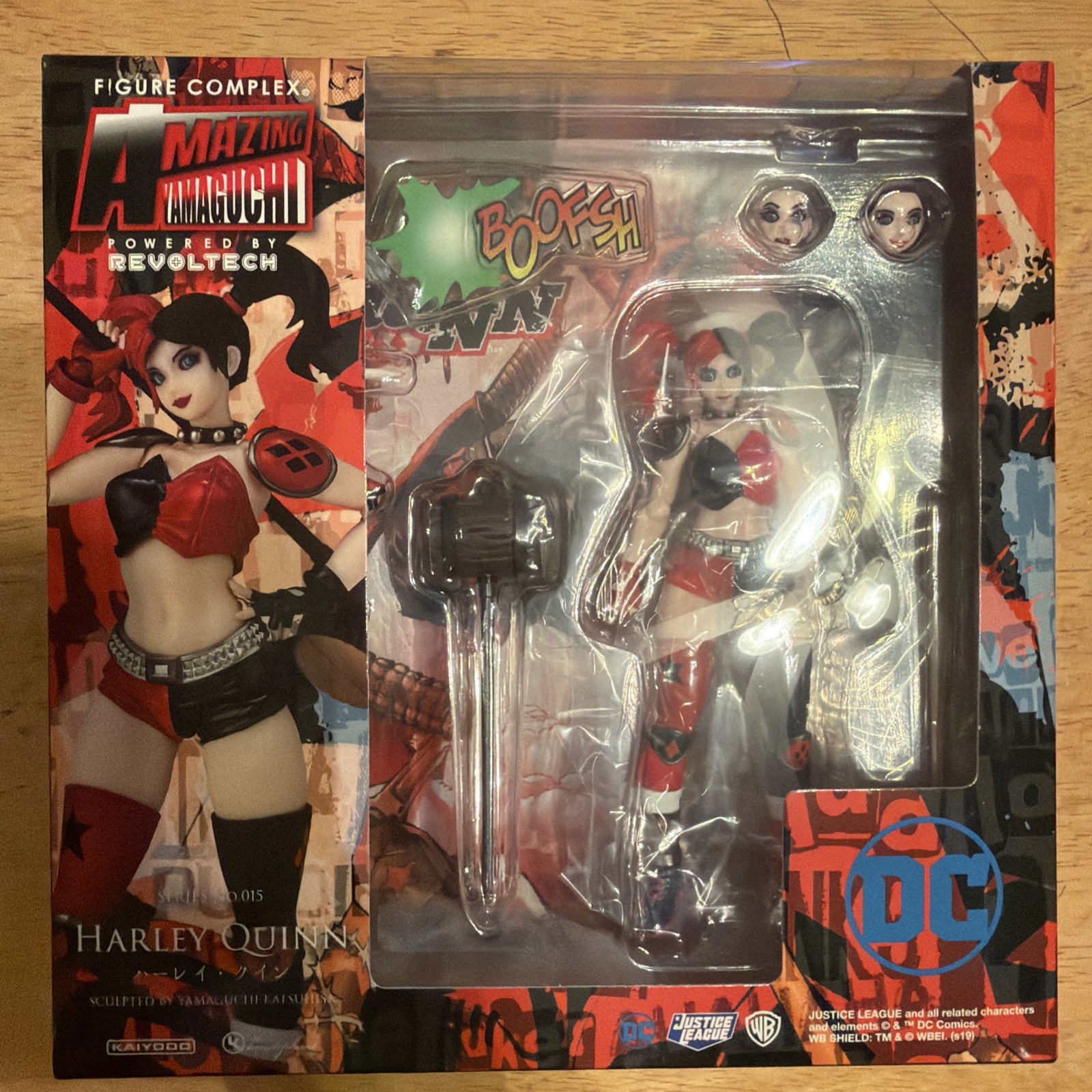 Modellino Kaiyodo Harley Quinn Revoltech Amazing Yamaguchi