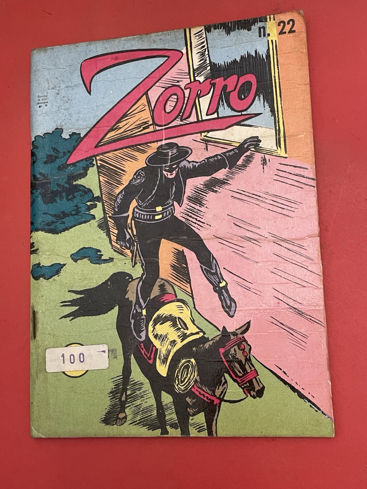 La Frusta di Zorro 1968 n.22 originale quasi ottimo