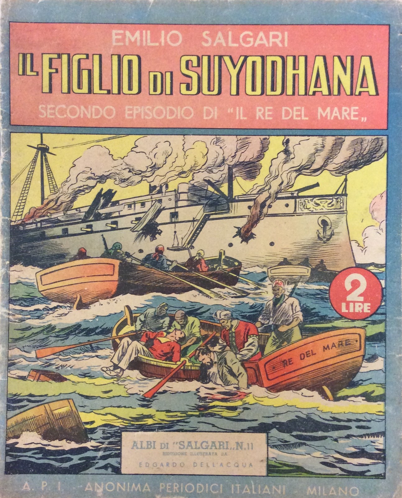 Fumetto - SALGARI Emilio - IL FIGLIO DI SUYODHANA.
