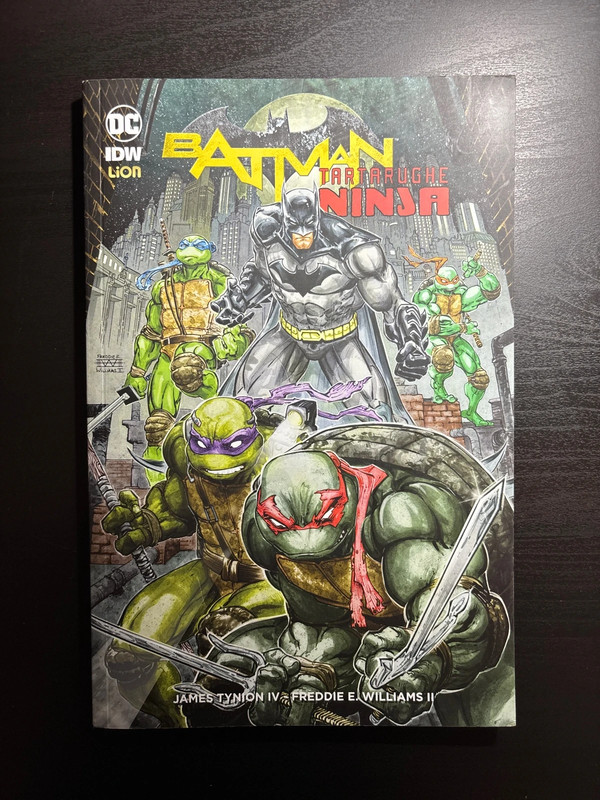 Fumetto Batman e TMNT