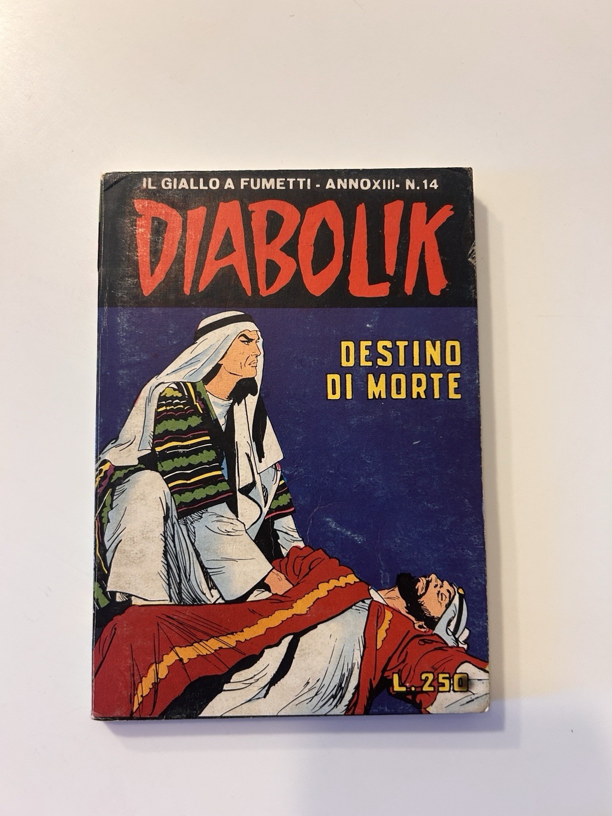 Diabolik N 14 Anno XIII Del 1974 Buono /  Più che Buono Non Di Resa