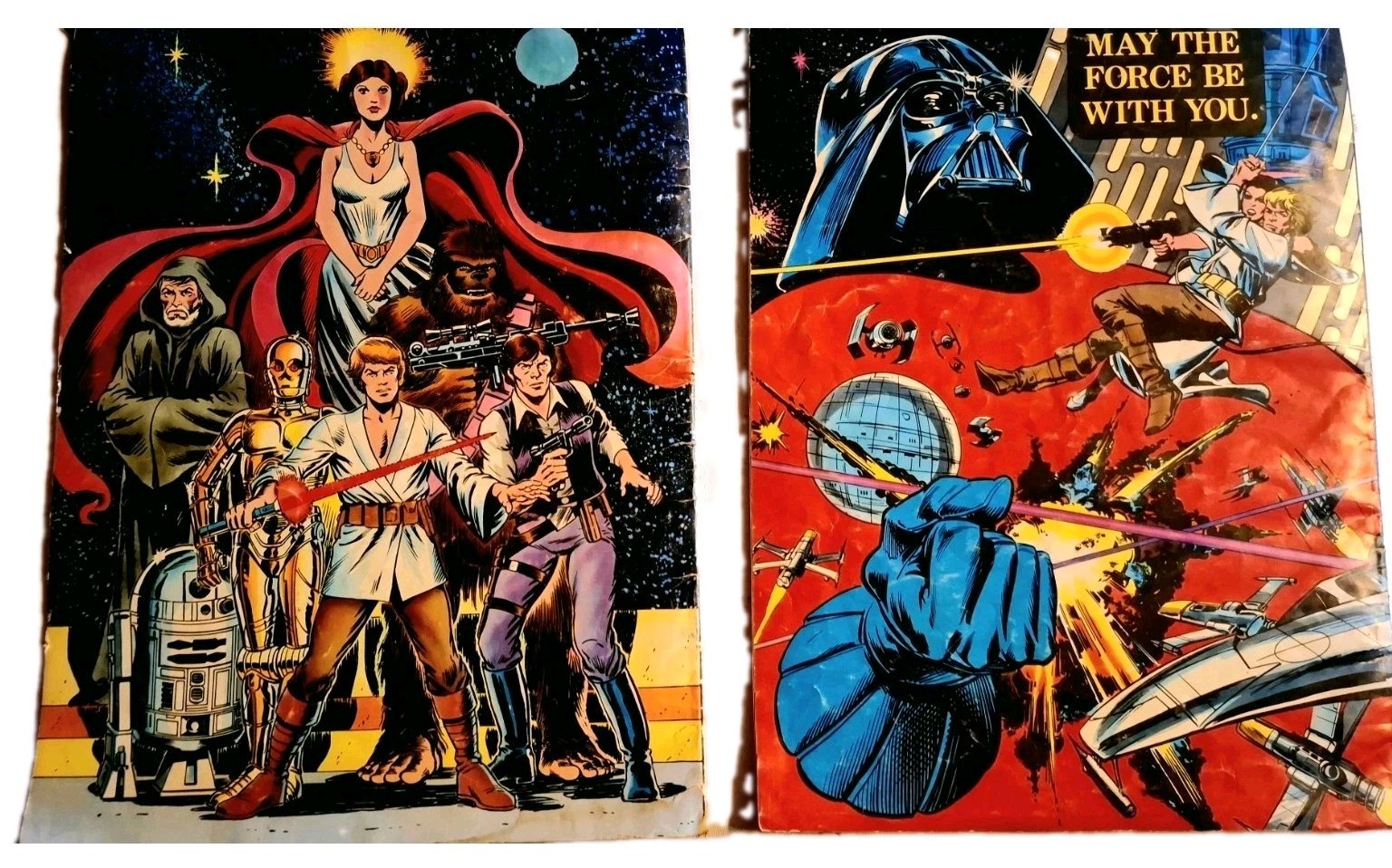 Vintage-Star Wars MARVEL COMICS Edizione Speciale Whitman Treasury Collection #1&2