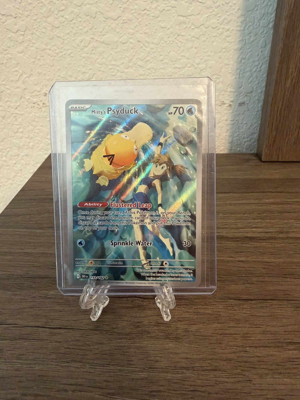 Misty's Psyduck Sv10: Destined Rivals 193/182 IR EN Holo