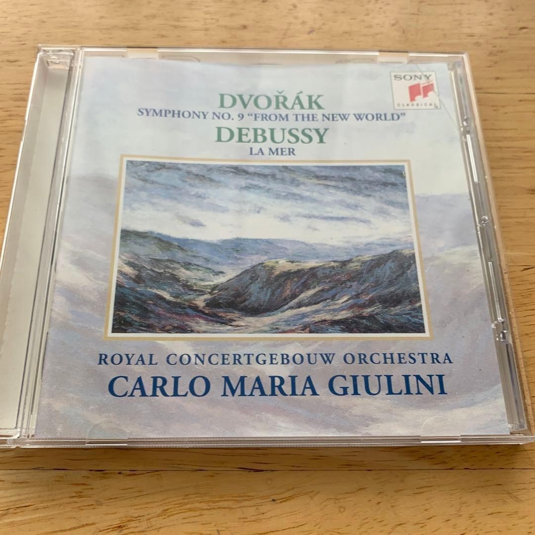 Cd Dvorak Symphony No. 9 From The New World/Debussy Poetry Sea Used Condition X