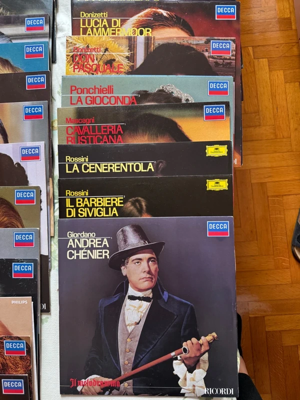 Vinili musica classica vintage